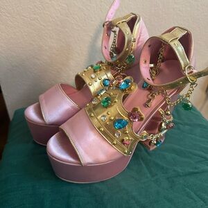 SugarThrillz platform Princess heels